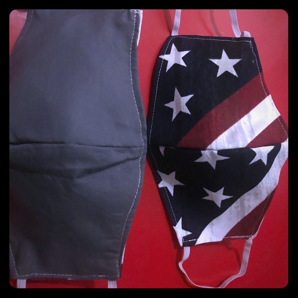 American Flag Face Masks